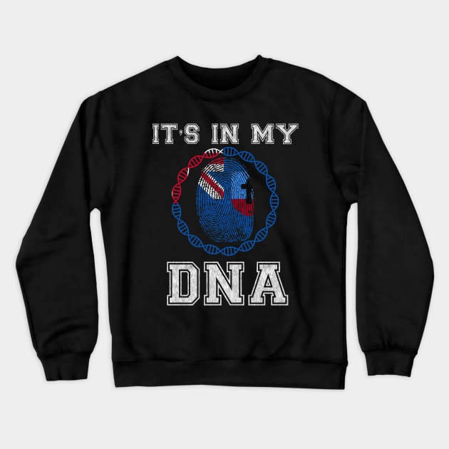 Montserrat  It's In My DNA - Gift for Montserratian From Montserrat Crewneck Sweatshirt by Country Flags